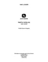 John Deere 344E E Series Loader Parts Manual PC2207