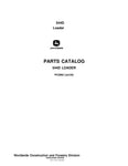 John Deere 544D D Series Loader Parts Manual PC2060