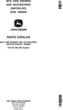 John Deere 6076 400 Series Engine Parts Manual PC2182