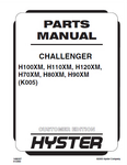 John Deere Hyster H70XM, H80XM, H90XM, H100XM, H110XM, H120XM USA Forklift Truck K005 Series Spare Parts Manual