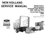 New Holland 1068, 1069, 1075 Self Propelled Automatic Bale Wagon Service Repair Manual 40106841