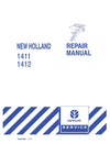 New Holland 1411 1412 Mower Conditioners Service Repair Manual 86630282