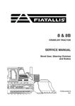New Holland Fiat-Allis 8 & 8B Crawler Tractor Service Repair Manual 60406276