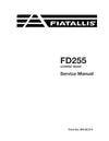 New Holland Fiat-Allis FD255 Crawler Dozer Service Repair Manual 60402214