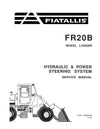 New Holland Fiat-Allis FR20B Wheel Loader Hydraulic & Power Steering System Service Repair Manual 60406442