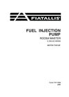 New Holland Fuel Injection Pump Service Repair Manual 73111954