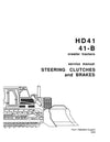 New Holland HD-41 41-B Crawler Tractor Steering Clutches and Brakes Service Repair Manual 70696024