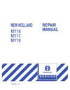 New Holland MY16 MY17 MY19 Garden Tractor Service Repair Manual 87045362