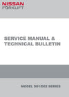 Nissan F P D01A 15 18, F U D02A 20 25, F U GD02A30 -U PU Diesel LPG Forklift Truck Service Repair Manual