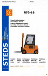 Still Diesel Forklift Truck R70-16D Series R7031 Spare Parts Catalog Manual